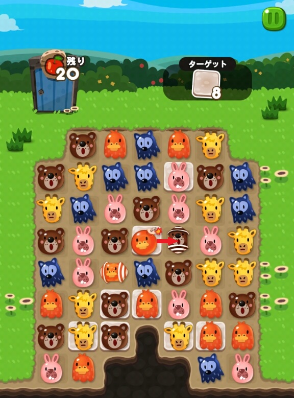 【ポコポコ】【やじるし＆ダブル爆弾】ステージクリアの効率アップ