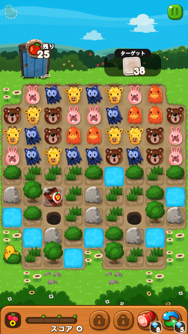 【ポコポコ】157のダイナマイトは開始直後に消去！ステージクリアのコツ！