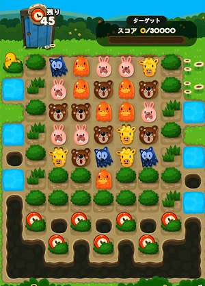 【ポコポコ】時間制限ステージ225って水たまりが厄介だわ…しかも時計壊れないw