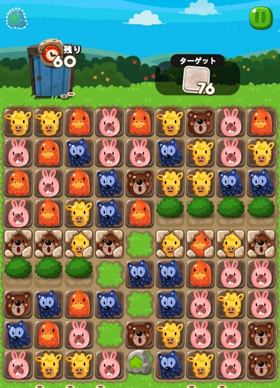 【ポコポコ】【ステージ107】エリア8の最初の鬼門はまたもや時間制限