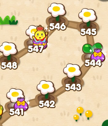 【ポコポコ】通常ステージ544（エリア37） 難易度高すぎて星花咲かせることは出来ない！？