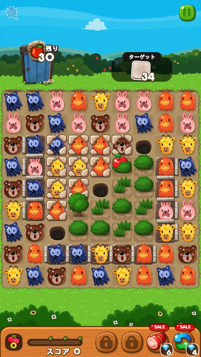 【ポコポコ】話題にならないステージ176だけど仕切りが邪魔で難易度上げ過ぎだろ…