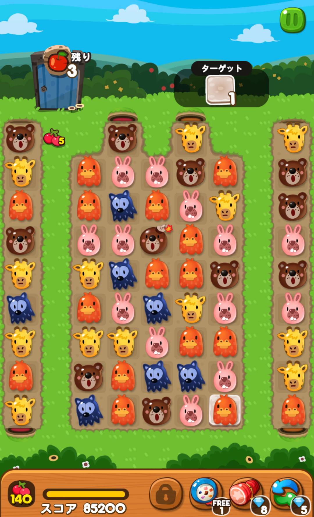 【ポコポコ】運任せにせずシュミレーションするのが重要。思考パターンでステージクリア率が変わるかもしれません！